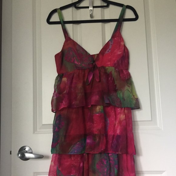 Silk mini-dress - Picture 7 of 8